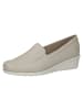 Caprice Slipper in eggshell nappa