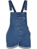 Urban Classics Urban Classics Damen Ladies Organic Short Dungaree in clearblue washed