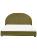 Beliani Doppelbett VAUCLUSE in Grün - (W) 174 x (H) 112 x (L) 214 cm