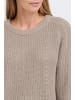 Oxmo Strickpullover OXKanna in Grau