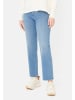 Camel Active 5 Pocket Straight Fit Jeans in Hellblau