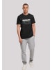 F4NT4STIC T-Shirt Harlem TEE UNISEX in schwarz