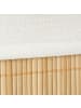 relaxdays 6 x Regalkorb in Natur - (B)32 x (H)12,5 x (T)22 cm
