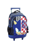 Sonic Sonic the Hedgehog Champion Racer Premium Roll-Schultasche, Tasche 42