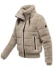Navahoo Plüschjacke Schneepuder 14 in Light Taupe
