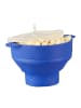 relaxdays 2x Popcorn-Maker in Blau
