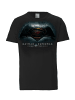 Logoshirt T-Shirt Batman v Superman - Justice in schwarz