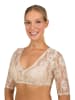 Edelnice Dirndlbluse Mia beige in beige