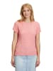 Betty Barclay Strukturshirt mit U-Boot-Ausschnitt in Salmon Rose