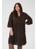 KAFFE curve Kleid KClio Regular fit in Black Coffee