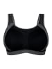 Anita Sport-BH extreme control plus in Schwarz / Anthrazit