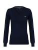 SIR RAYMOND TAILOR V-Pullover Verty in blau-schwarz