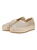 TOMS Halbschuhe in Beige/Gold