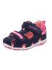 superfit Lauflernsandale FANNI in Blau/Rosa