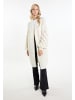 IZIA Long Cardigan in Wollweiss