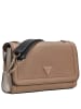 Guess Noelle II Xbody Flap - Umhängetasche 24 cm (garnet) in tan multi
