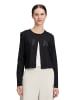 Betty Barclay Shirtjacke mit Rundhalsausschnitt in Schwarz