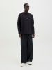 Jack & Jones Langarm-T-Shirt in Black