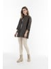 DreiMaster Vintage Damen Lederhemd in Taupe