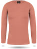 Normani Outdoor Sports Damen Merino Langarm-Shirt Mandurah in Rosa