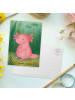 Mr. & Mrs. Panda Postkarte Axolotl Niedlich Design ohne Spruch in Weiß