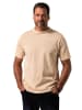 JP1880 Kurzarm T-Shirt in helles sandgrau