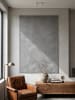KADIMA DESIGN Teppich Kurzflor Geometrisch rutschhemmend pflegeleicht Wohnzimmer in Grau