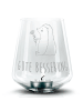 Mr. & Mrs. Panda Laterne Igel Blumen mit Spruch in Transparent