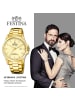 Festina Analog-Armbanduhr Festina Swiss Made gold groß (ca. 41mm)
