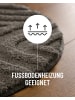 Wecon Home Badteppich Fiete in basalt grau