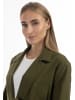 VINAJA Women Trenchcoat Mit Taillengürtel in Oliv