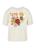 F4NT4STIC Tee Biene Maja Flower Power in Whitesand