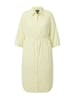 Ulla Popken Hemdblusenkleid in blassgelb
