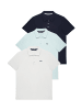 Polo Club 3 tlg. Set: Poloshirt in MULTICOLOR