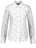 Gerry Weber Bluse Langarm in Ecru/Weiss Gemustert