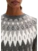 Marc O'Polo Jacquard-Pullover regular in Dark Brown