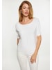 Usha Damen Pullover in WOLLWEISS