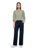 Betty Barclay Sweatshirt mit Stehkragen in Oil Green
