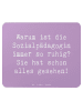 Mr. & Mrs. Panda Mauspad Spruch Sozialpädagogin Ruhe mit Spruch in Lavendeltraum