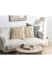 Beliani 2er-Set Dekokissen TATSOI in Beige