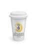 Mr. & Mrs. Panda Coffee To Go Becher Pinguin Mond mit Spruch in Weiß