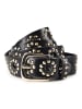 b.belt Nietengürtel Leder in black