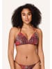 Linga Dore Bikini top Triangel in Leopard flower