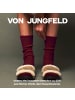 von Jungfeld Socken Merino in Ruby Red