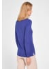 PETER HAHN Strickpolopullover Silk in LILA