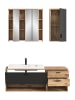 ebuy24 Badmöbelset Grado 3-teilig Eiche 140 x 48 cm