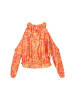 aleida Women Blouse in Orange Multicolor