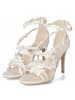 Buffalo Sandalette in white