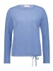 Betty Barclay Strickpullover mit Tunnelzug in Middle Blue Melange