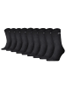 Puma Socken 9er Pack in Schwarz